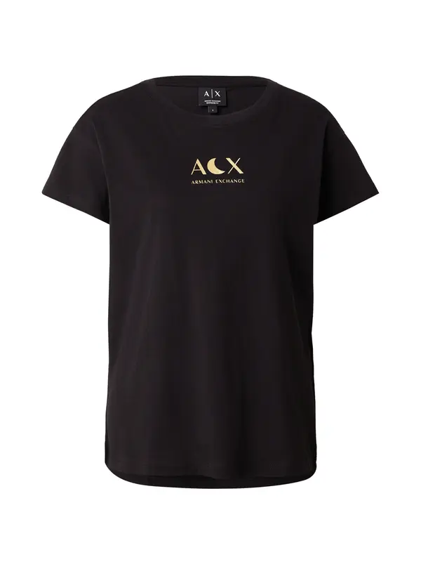 ARMANI EXCHANGE ARMANI EXCHANGE Majica  zlata / črna