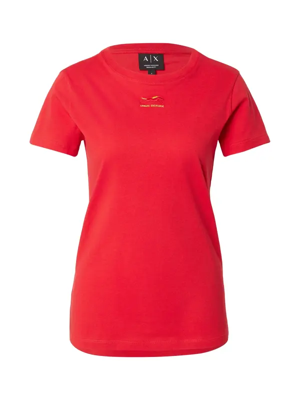 ARMANI EXCHANGE ARMANI EXCHANGE Majica  zlata / rdeča