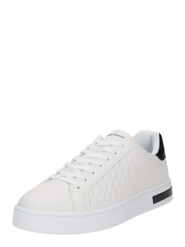 ARMANI EXCHANGE ARMANI EXCHANGE Nizke superge  črna / bela