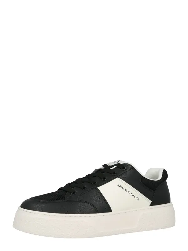 ARMANI EXCHANGE ARMANI EXCHANGE Nizke superge  črna / bela