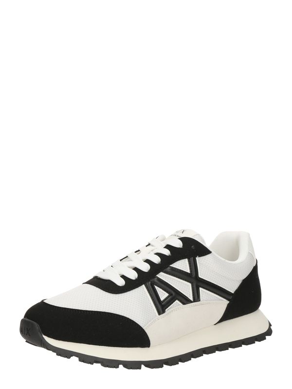ARMANI EXCHANGE ARMANI EXCHANGE Nizke superge  črna / bela