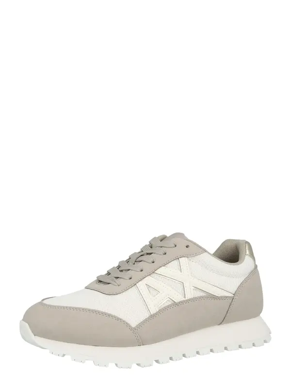 ARMANI EXCHANGE ARMANI EXCHANGE Nizke superge  ecru / temno bež