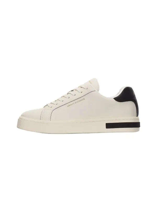 ARMANI EXCHANGE ARMANI EXCHANGE Nizke superge 'LONDON ACTION'  črna / off-bela