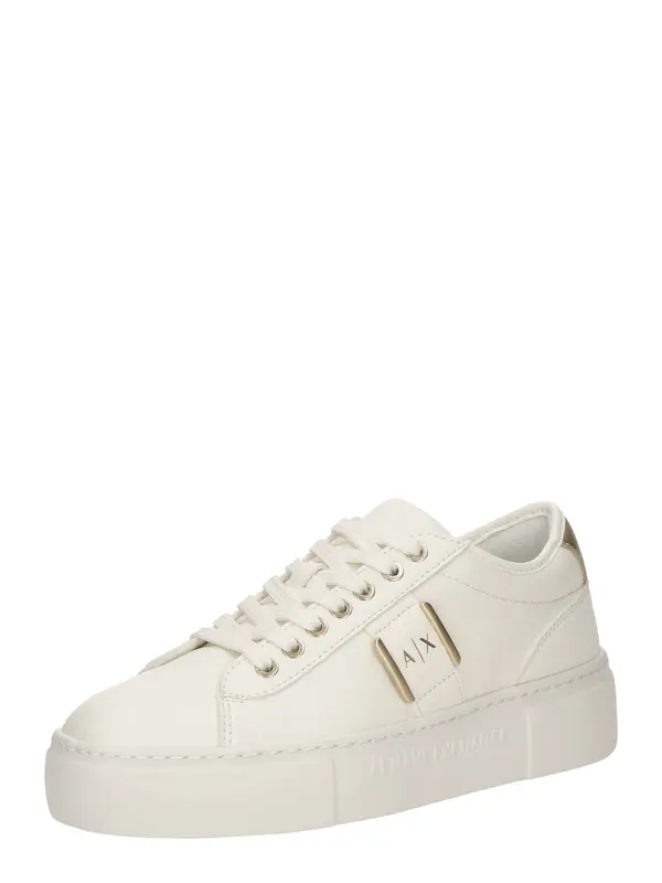 ARMANI EXCHANGE ARMANI EXCHANGE Nizke superge  zlata / off-bela