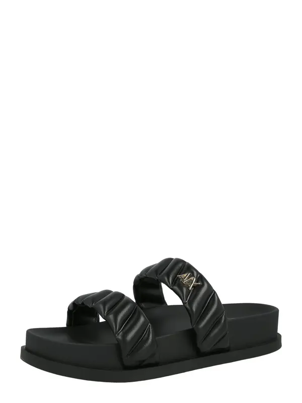 ARMANI EXCHANGE ARMANI EXCHANGE Nizki natikači 'FEBE'  črna