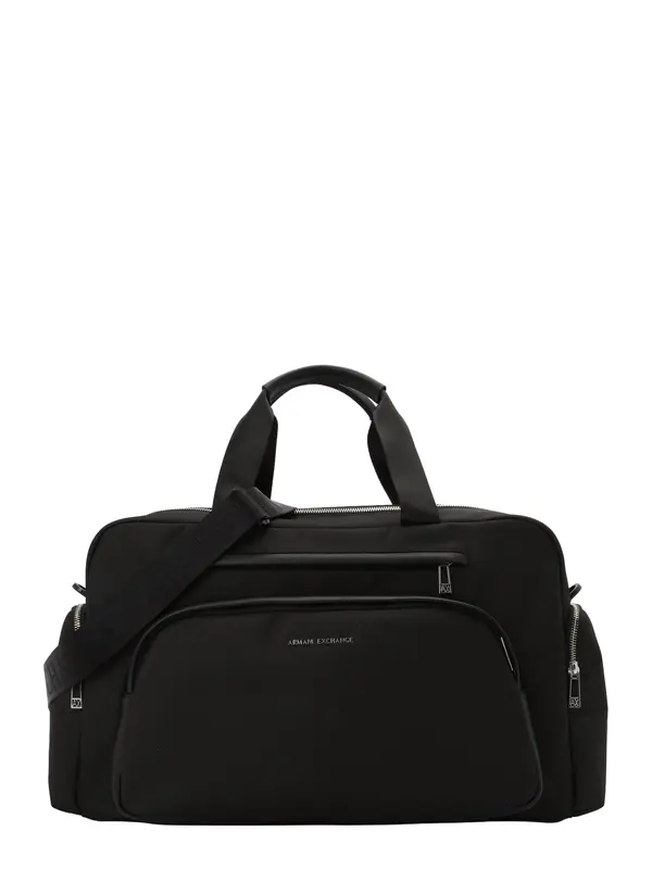 ARMANI EXCHANGE ARMANI EXCHANGE Potovalna torba 'SINGAPORE'  črna