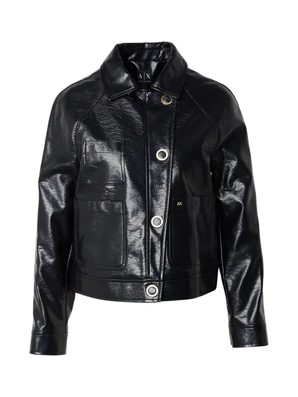 ARMANI EXCHANGE ARMANI EXCHANGE Prehodna jakna  črna