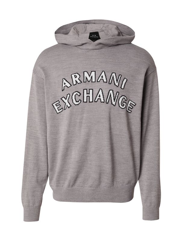 ARMANI EXCHANGE ARMANI EXCHANGE Pulover  kamen / bela