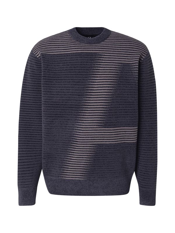 ARMANI EXCHANGE ARMANI EXCHANGE Pulover  mornarska / barva blata