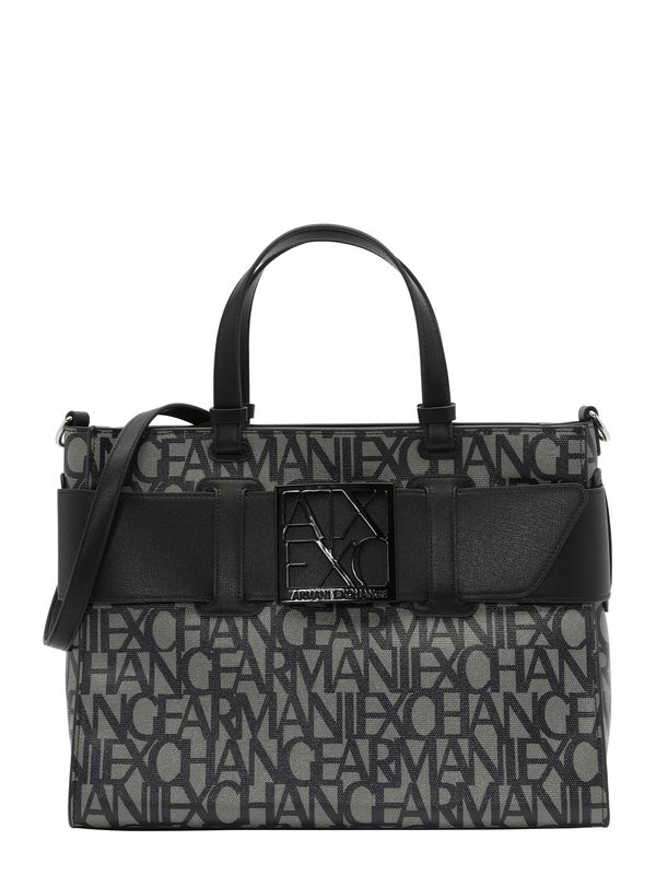Armani ARMANI EXCHANGE Ročna torbica  bež / črna