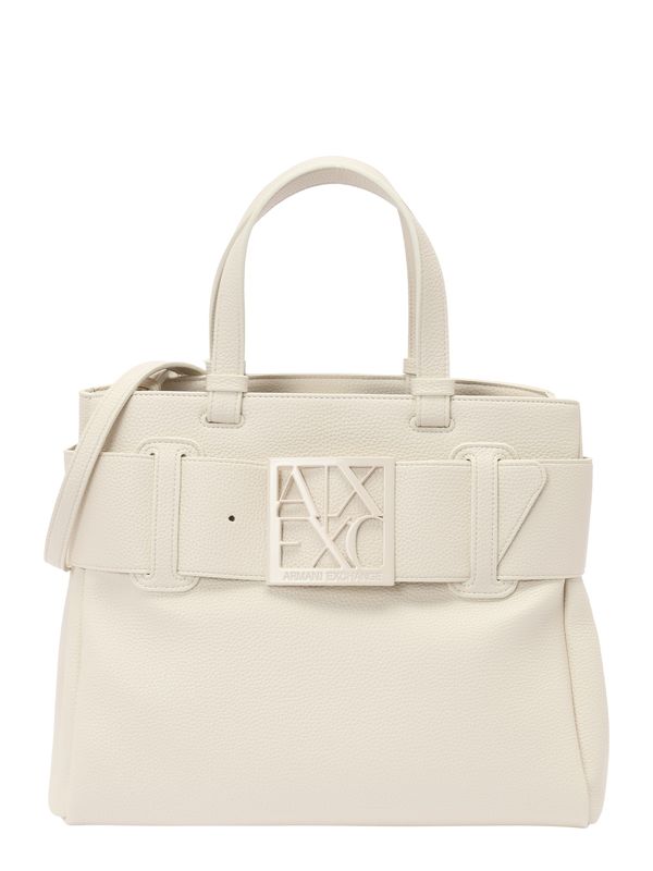 ARMANI EXCHANGE ARMANI EXCHANGE Ročna torbica 'SUSIE'  off-bela
