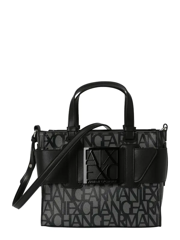 ARMANI EXCHANGE ARMANI EXCHANGE Ročna torbica  svetlo bež / črna