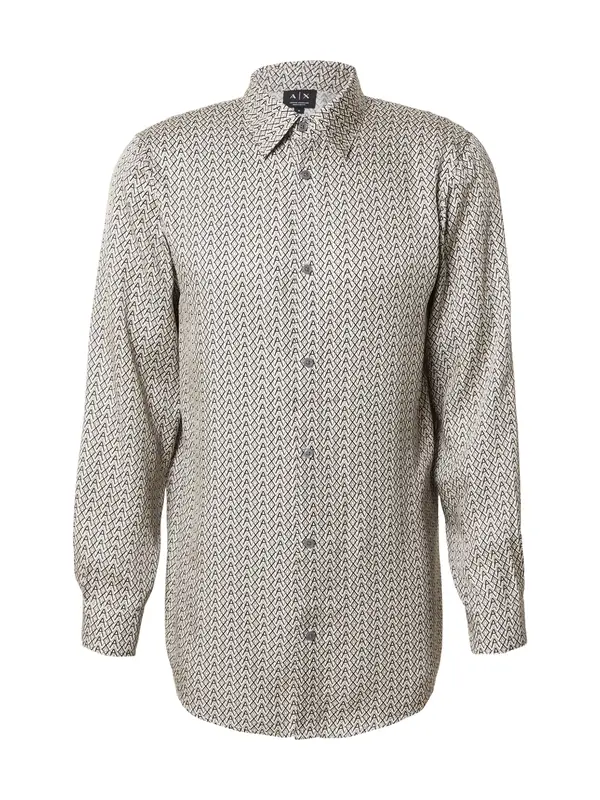 ARMANI EXCHANGE ARMANI EXCHANGE Srajca  kamela / ecru / črna