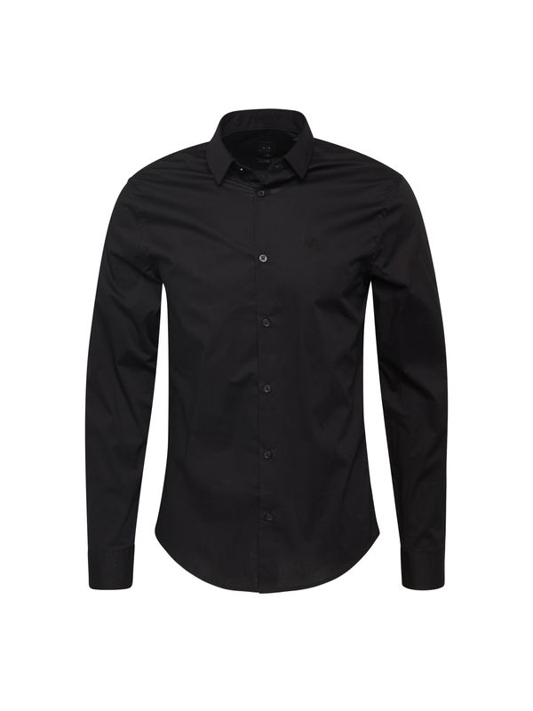 Armani ARMANI EXCHANGE Srajca 'Tessuto'  črna