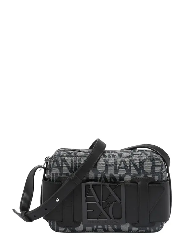 ARMANI EXCHANGE ARMANI EXCHANGE Torba za čez ramo  siva / črna