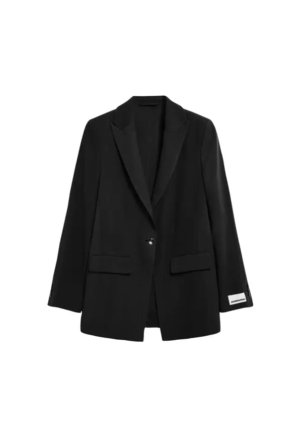 ARMEDANGELS ARMEDANGELS Blazer 'MIKULAA'  črna / bela