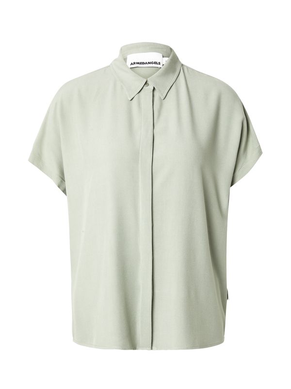 ARMEDANGELS ARMEDANGELS Bluza 'LARISAANA'  pastelno zelena