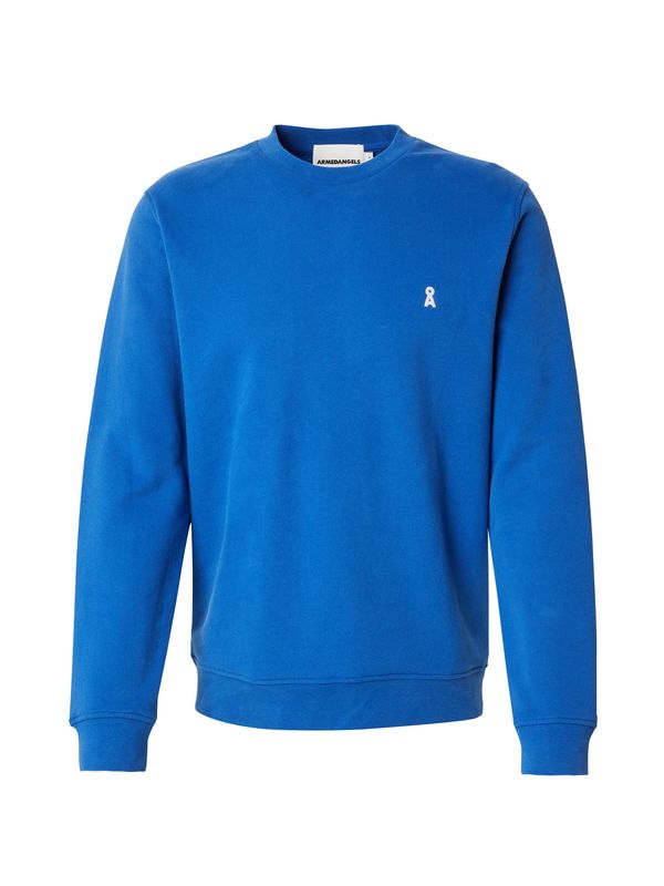 ARMEDANGELS ARMEDANGELS Majica 'Baro'  nebeško modra / bela