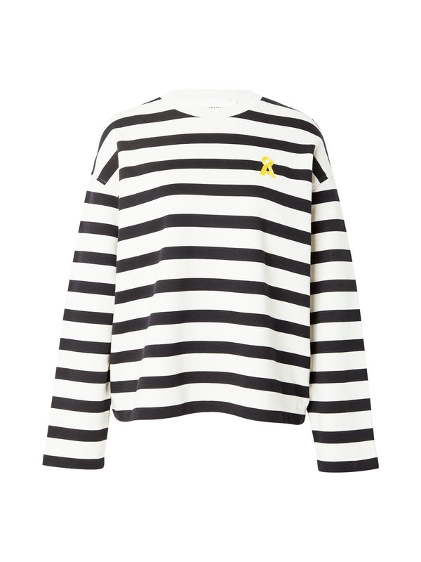 ARMEDANGELS ARMEDANGELS Majica 'Frankaa'  rumena / črna / bela