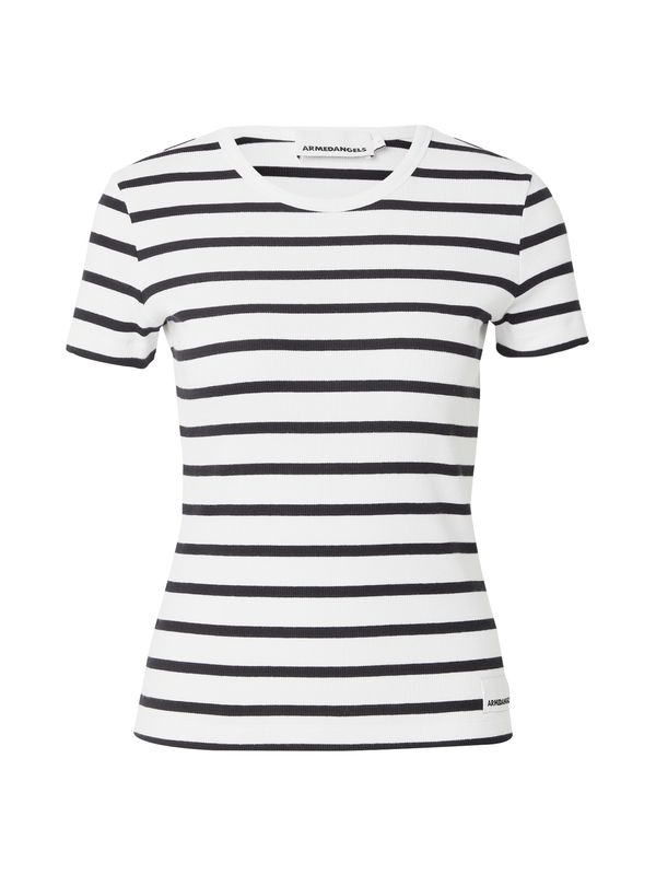 ARMEDANGELS ARMEDANGELS Majica 'KARDAA'  črna / bela
