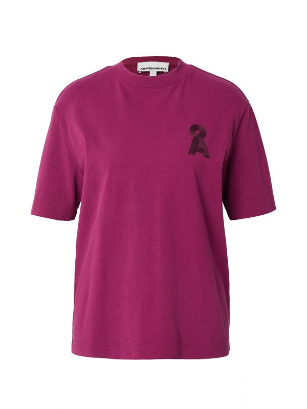 ARMEDANGELS ARMEDANGELS Majica 'Tarjaa'  ciklama / jagoda