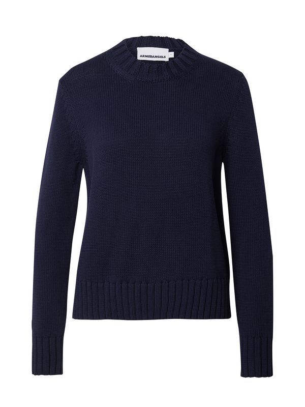 ARMEDANGELS ARMEDANGELS Pulover 'Amaliaas Eren'  nočno modra