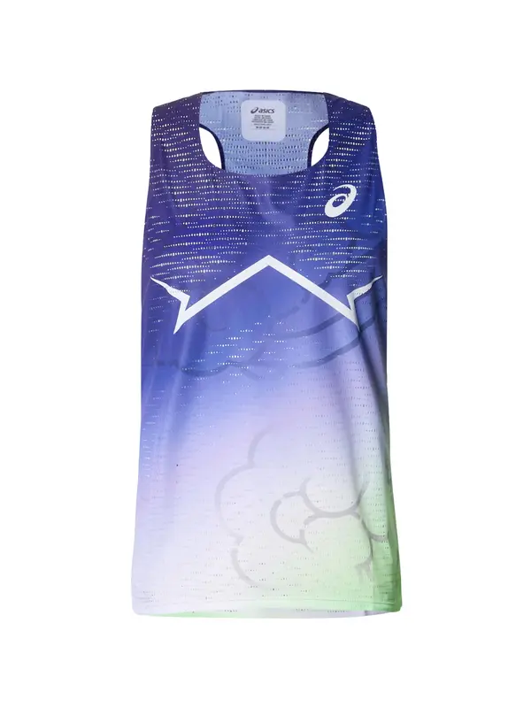 ASICS ASICS Funkcionalna majica 'METASPEED SINGLET'  mornarska / svetlo zelena / svetlo lila / bela