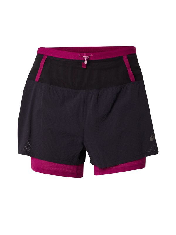 ASICS ASICS Športne hlače 'Fujitrail'  roza / črna