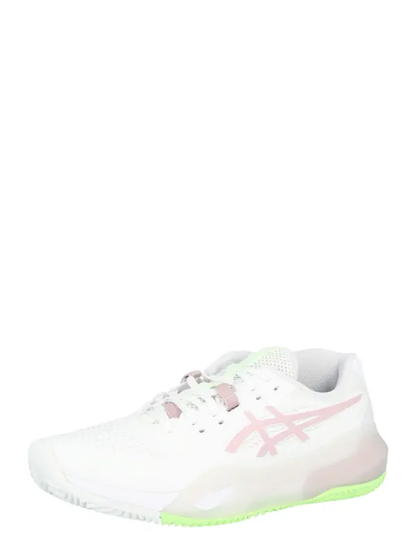 ASICS ASICS Športni čevelj 'GEL-RESOLUTION X CLAY'  travnato zelena / roza / bela