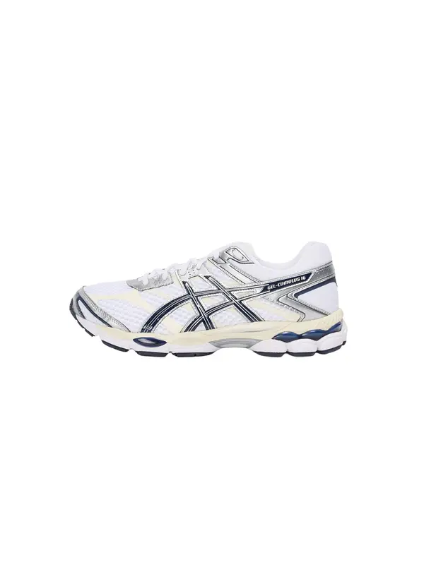 ASICS SportStyle ASICS SportStyle Nizke superge 'Gel-Cumulus 16'  slonovina / mornarska / srebrna / bela
