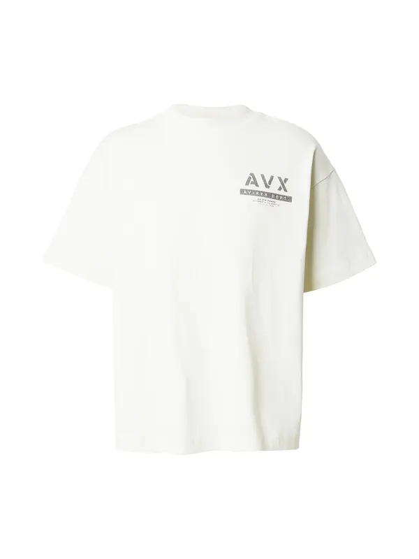 Avirex Avirex Majica 'AIRMAN'  antracit / off-bela