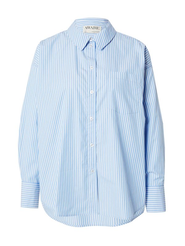 Aware Aware Bluza 'PARINA'  svetlo modra / bela