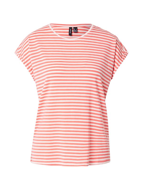 Aware Aware Majica 'VMAVA'  svetlo rdeča / bela