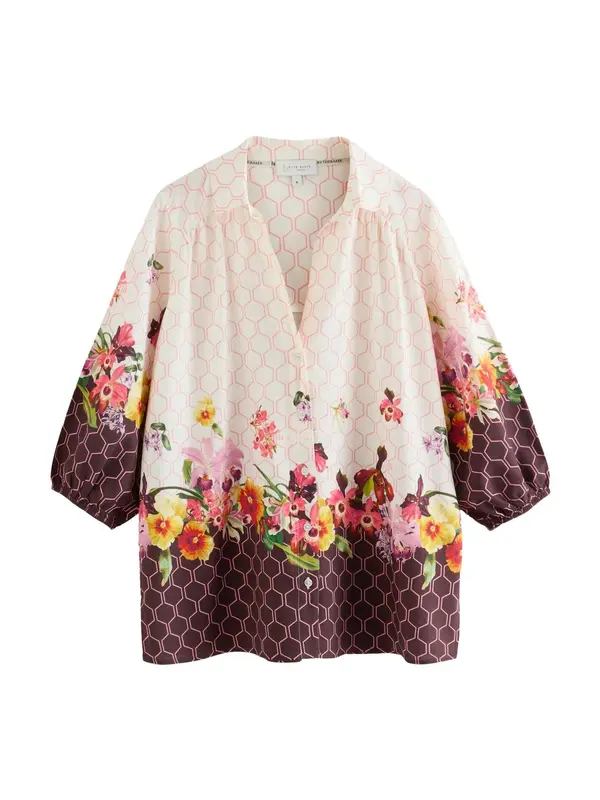 B by Ted Baker B by Ted Baker Bluza  ecru / čokolada / rumena / rdeča