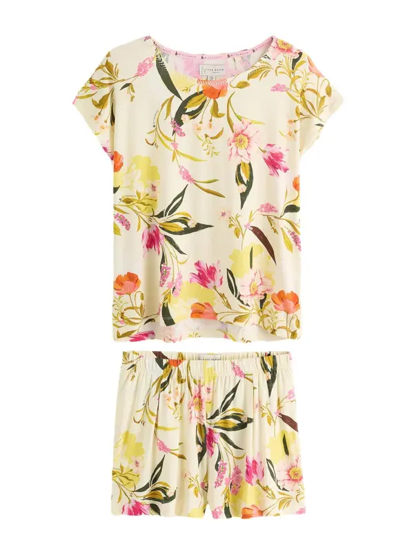 B by Ted Baker B by Ted Baker Kratke hlače za spanje  rumena / svetlo rumena / oranžna / roza