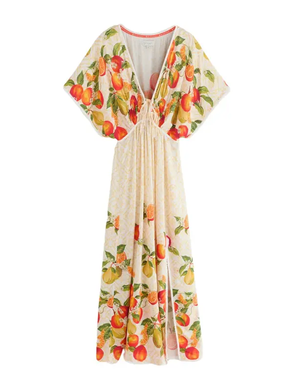 B by Ted Baker B by Ted Baker Obleka za na plažo  svetlo rumena / travnato zelena / oranžna / bela