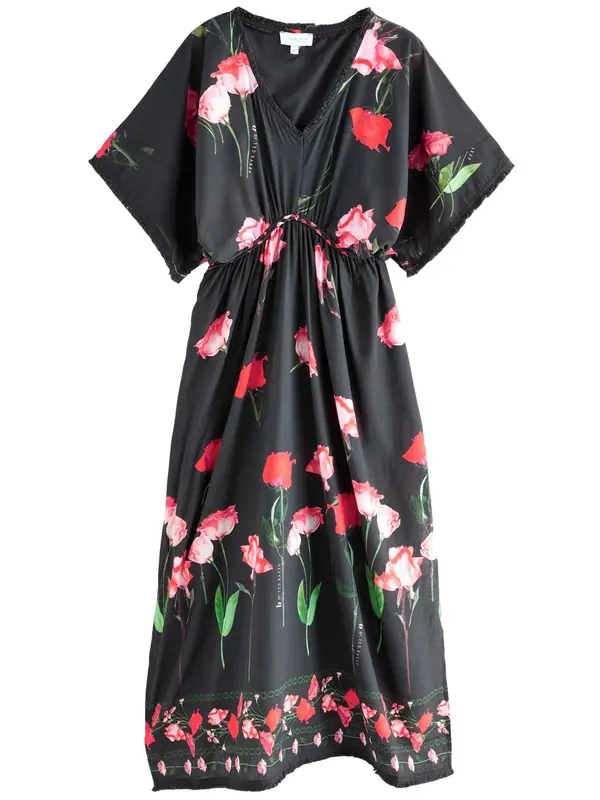 B by Ted Baker B by Ted Baker Obleka za na plažo  zelena / rdeča / črna / bela