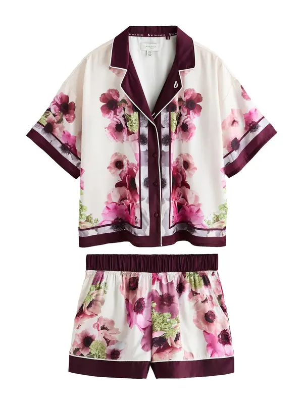 B by Ted Baker B by Ted Baker Pižama  ecru / pastelno zelena / ciklama / roza