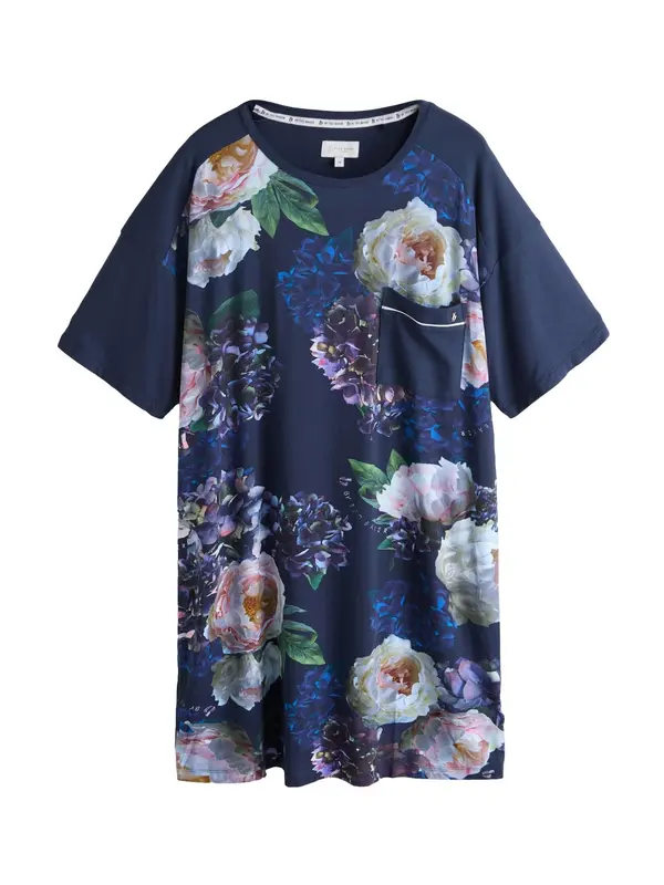B by Ted Baker B by Ted Baker Spalna srajca  modra / marine / mornarska / lila