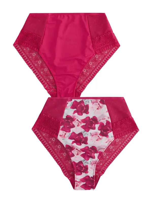 B by Ted Baker B by Ted Baker Spodnje hlače  siva / roza / bela