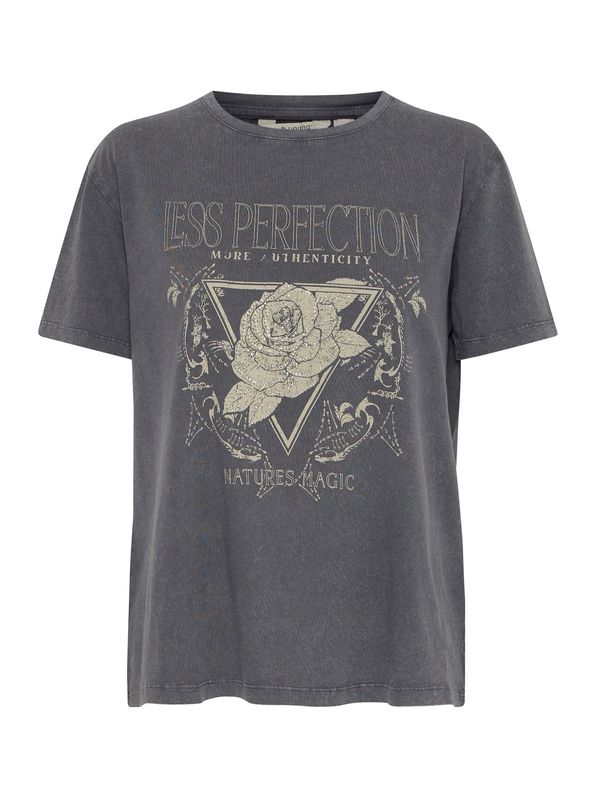 b.young b.young Majica 'Solko'  kit / siva