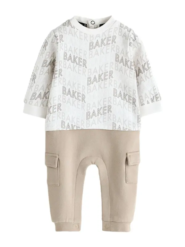 Baker by Ted Baker Baker by Ted Baker Kombinezon  pesek / antracit / bela