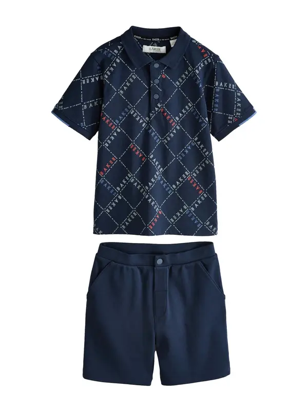 Baker by Ted Baker Baker by Ted Baker Komplet  marine / encijan / rdeča / bela