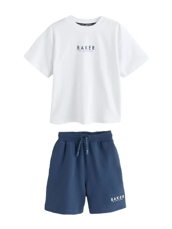 Baker by Ted Baker Baker by Ted Baker Komplet  mornarska / bela