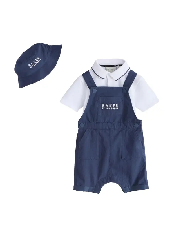 Baker by Ted Baker Baker by Ted Baker Komplet  mornarska / bela