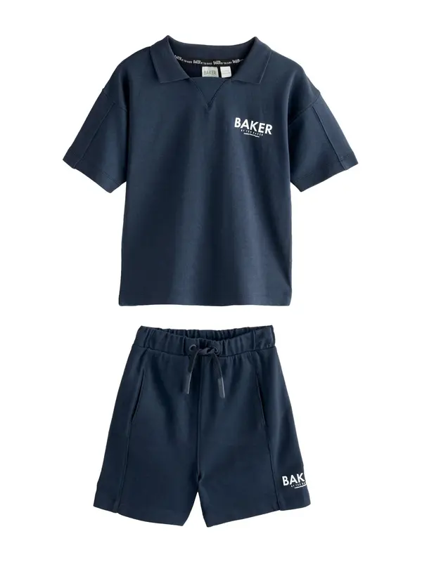 Baker by Ted Baker Baker by Ted Baker Komplet  mornarska / bela
