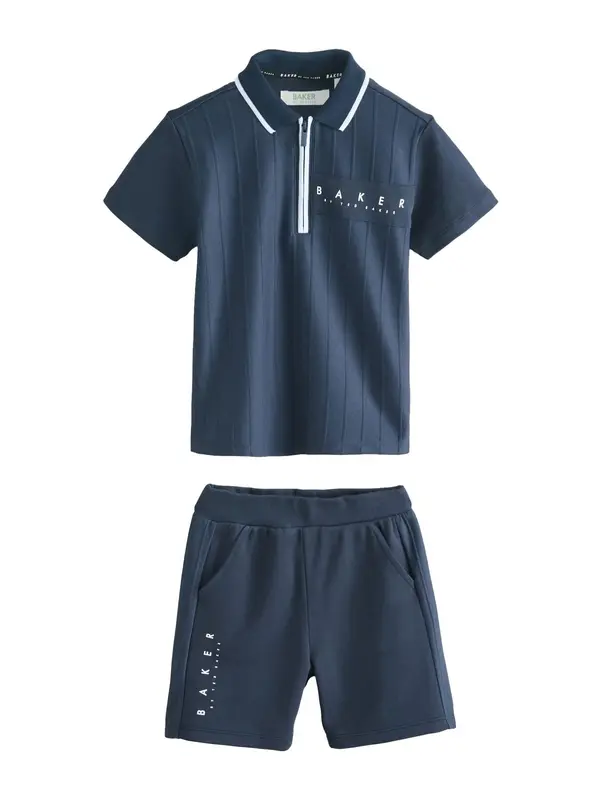 Baker by Ted Baker Baker by Ted Baker Komplet  mornarska / bela