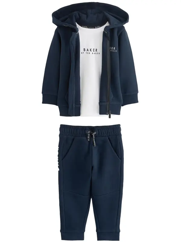 Baker by Ted Baker Baker by Ted Baker Komplet  mornarska / bela