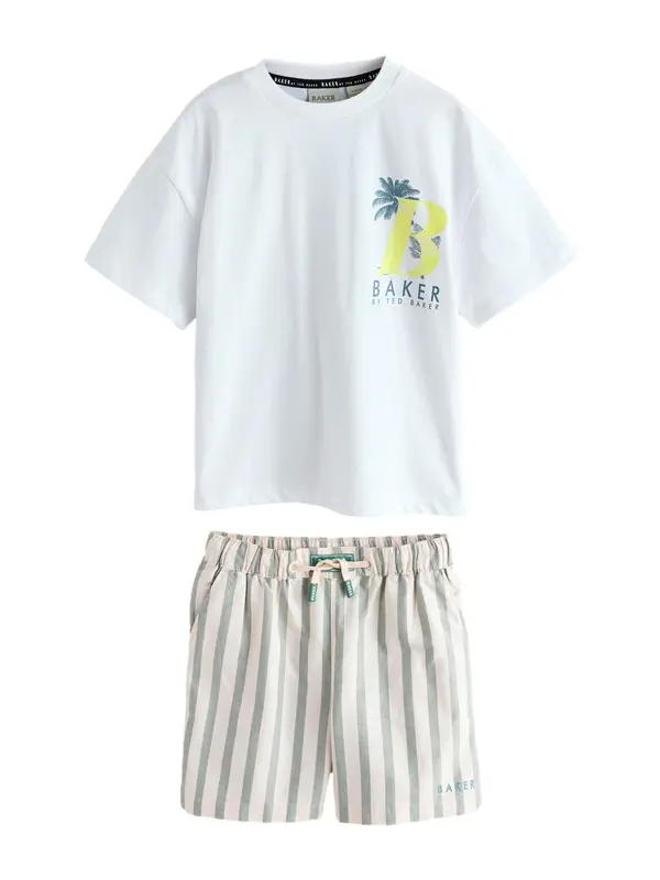 Baker by Ted Baker Baker by Ted Baker Komplet  mornarska / pastelno modra / rumena / bela