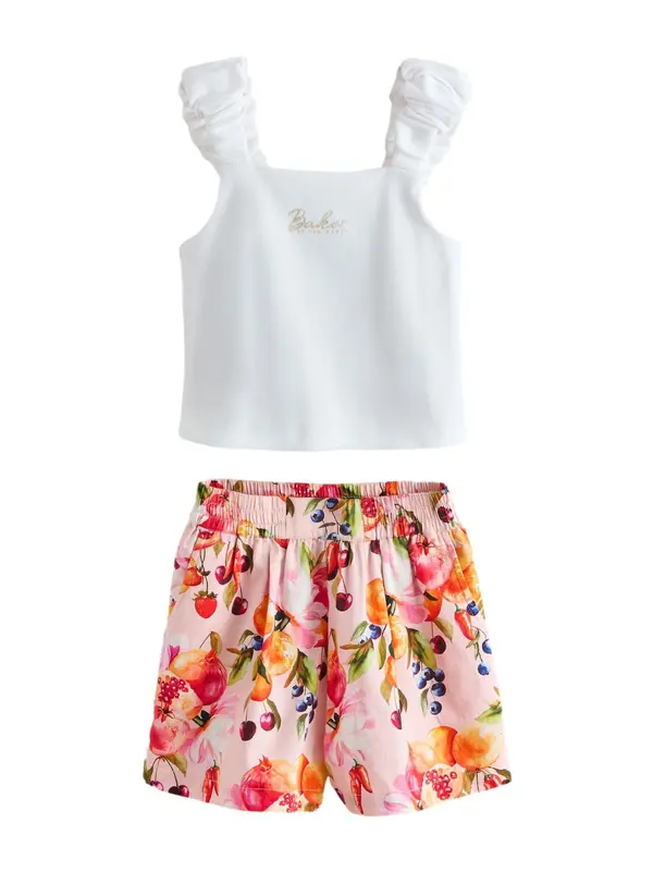 Baker by Ted Baker Baker by Ted Baker Komplet  oliva / oranžna / roza / bela